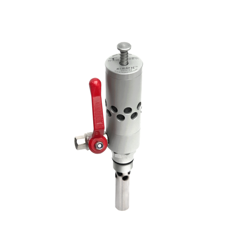 Nimatic Reversible Cleaner for 50-218 liter Barrel